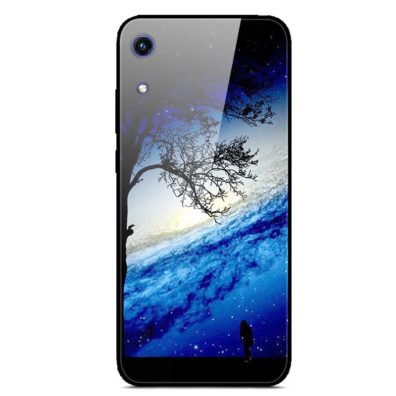 K JAT-LX1 для huawei Honor 8A 6,09 дюймов, стеклянный зеркальный жесткий чехол для телефона huawei Honor 8A, чехол для Honor8A 8 A A8, закаленное