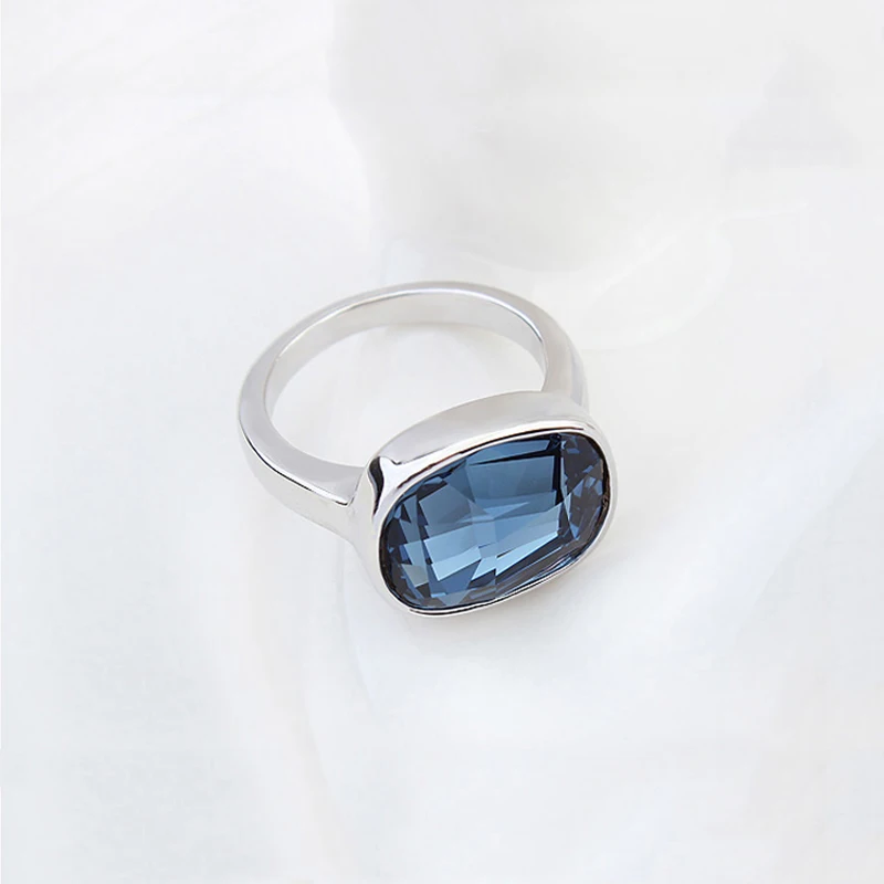 Baffin мода овальный кристалл кольцо ювелирные изделия Романтический Юбилей