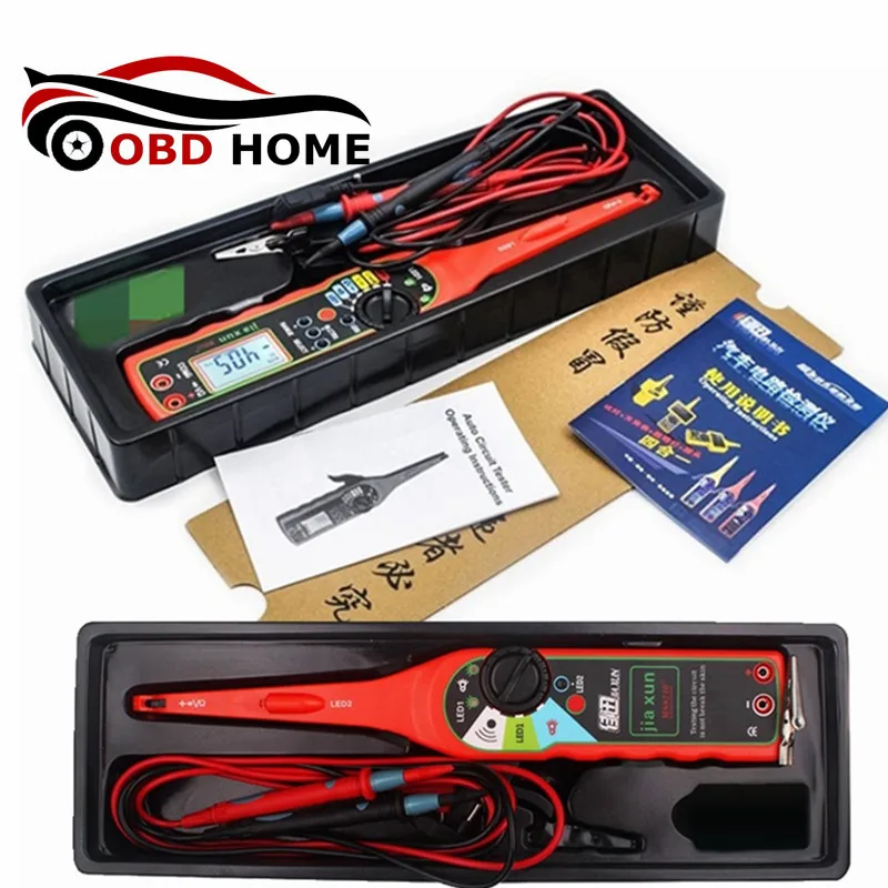 MS8210 MS8211 Multi-function Auto Circuit Tester Multimeter Lamp Car Repair Automotive Electrical Battery Diagnostic Tool | Автомобили и
