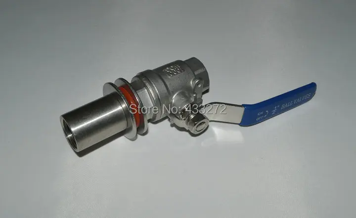 Stainless Steel homebrew Weldless Kettle Valve Kit 1/2&quotBSP Bulkhead | Дом и сад