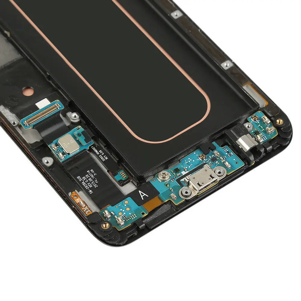 Sinbeda Super AMOLED для Samsung Galaxy S6 Edge Plus lcd сенсорный экран дигитайзер сборка для Samsung S6 Edge Plus G928 G928F lcd