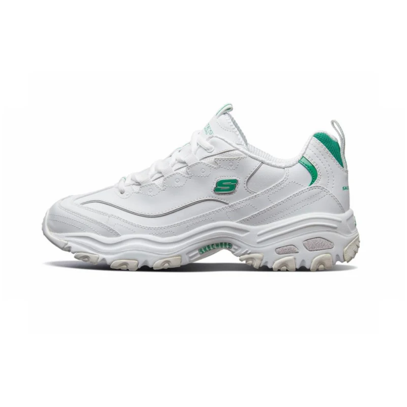 Мужские кроссовки на плоской подошве Skechers Повседневная дышащая Уличная обувь