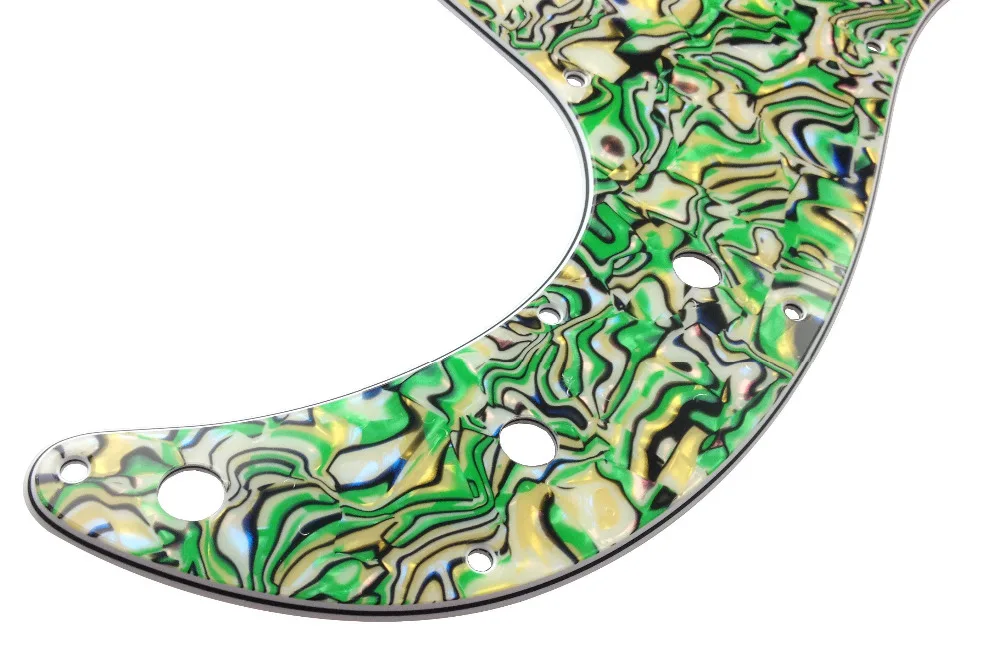 Pleroo Custom гитара pickgaurd-для US P бас Гитара Pickguard царапина пластина 4 слоя цветной