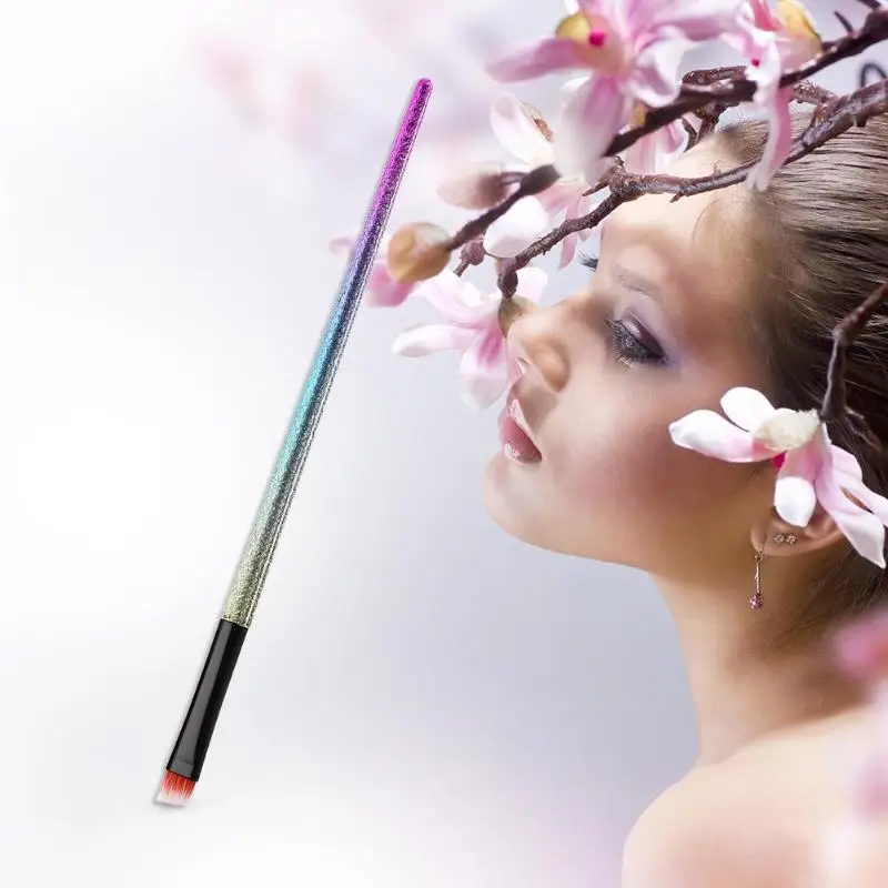 1 шт. Роскошные блестящие красочные Кисти для бровей Профессиональные кисти