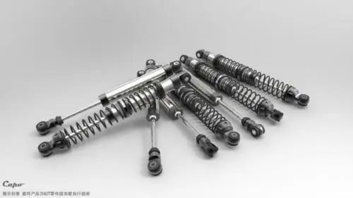 1/8 Капо JKMAX RC гоночный металлический Рок Гусеничный шасси модель автомобиля черная картина в разобранном виде комплект THZH0393