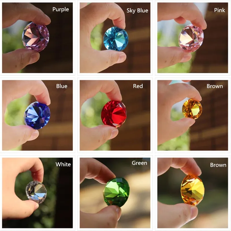 XINTOU миниатюрное Хрустальное стекло бриллиант пресс папье для свадьбы дня