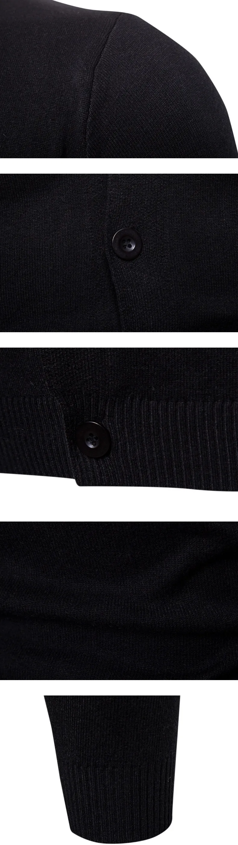 Europe and America V-Neck Cotton Sweater Men New Arrival Slim Fit Cardigan Knitwear Fashion Sweatercoat Male Knitted Clothing