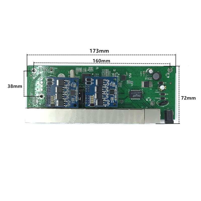 Коммутатор rj45 ANDDEAR-10/100 Мбит/с poe 802.3af 9 15 5 Вт для ip-камер nvr ip telefoon Wi-Fi точка доступа
