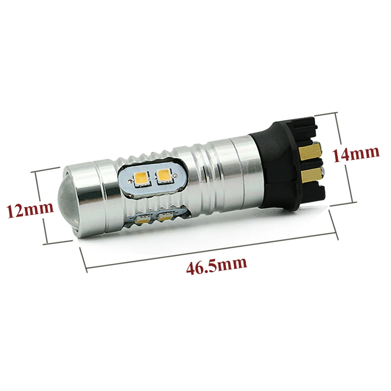 Ошибок PWY24W PW24W светодиодный лампы для Audi A3 A4 A5 VW MK7 ГОЛЬФ CC Ford Fusion спереди указатели