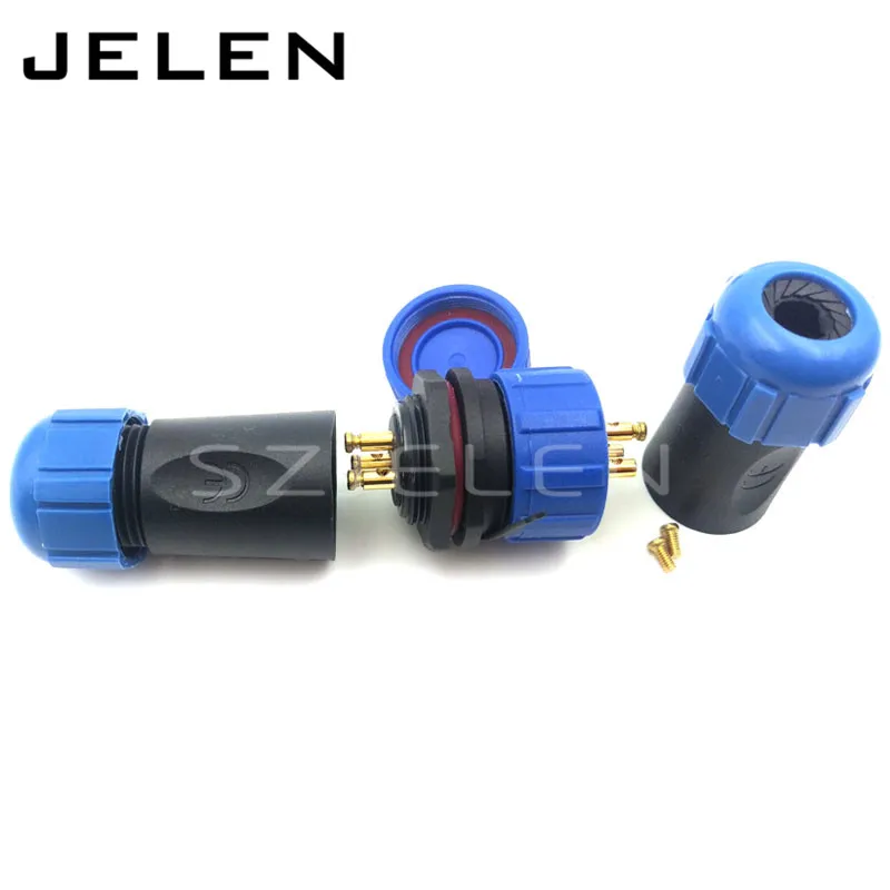 Водонепроницаемый 3 контактный разъем SP21 без сварочной док станции уличные