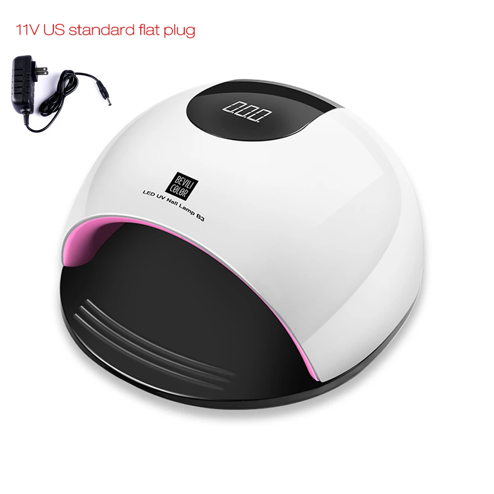 UV Led 80W Lamp Nail Dryer for Nails Curing Manicure SUN Light All Gel Polish Sensor Machine Art LED Tools | Красота и здоровье