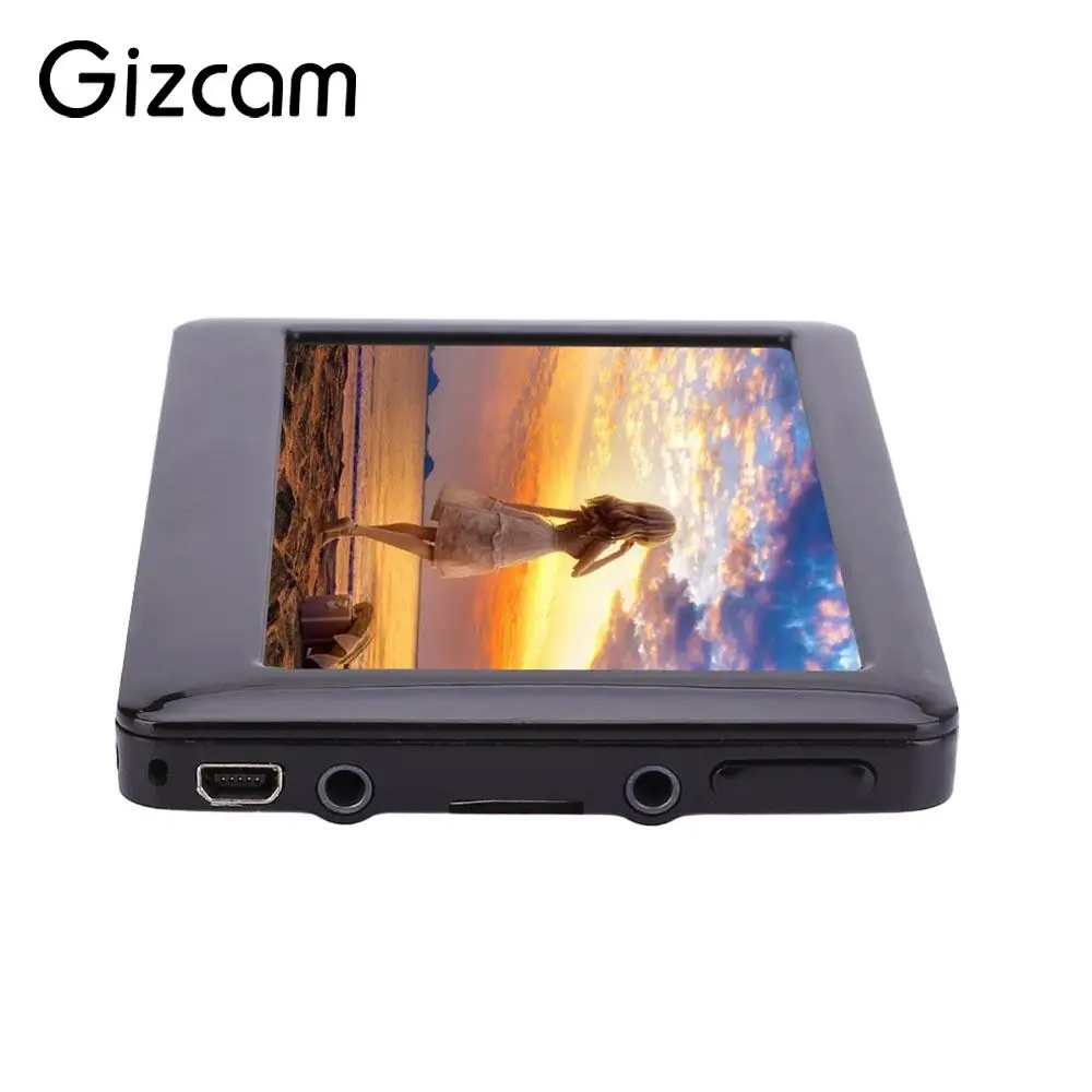 Gizcam Портативный 8 Гб 4 3 дюймов сенсорный HD ЖК экран MP4 MP3 MP5 медиаплеер Видео FM Радио