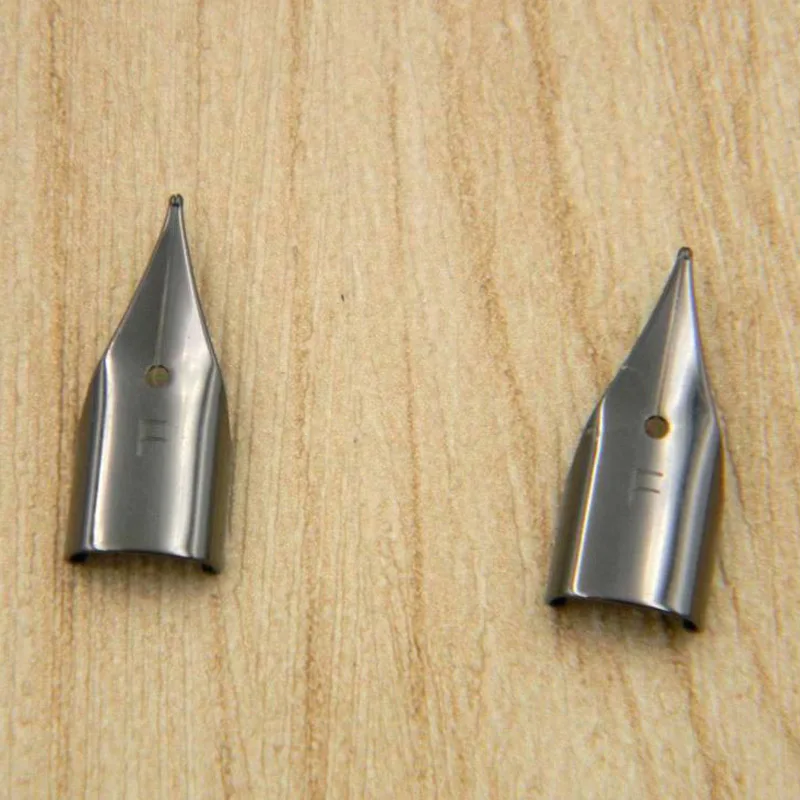 2pc F nib Популярная модная офисная пластиковая матовая зеленая Подарочная авторучка EF - Цвет: 2pc F nib