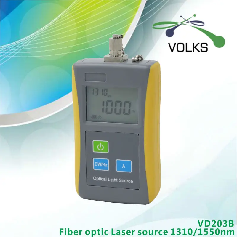 Оптоволоконный лазерный источник 2 в 1 и оптический измеритель мощности VD708B 50 ~ + 26