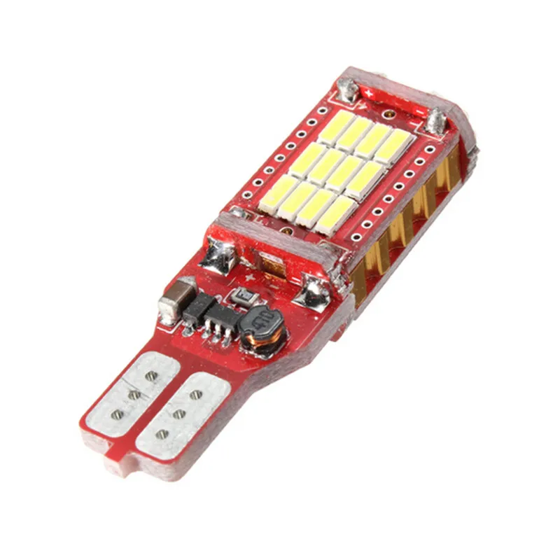 2 шт. обратный светильник T15 4014SMD лампы s светодиодный фонарь стоп-сигнала авто нет