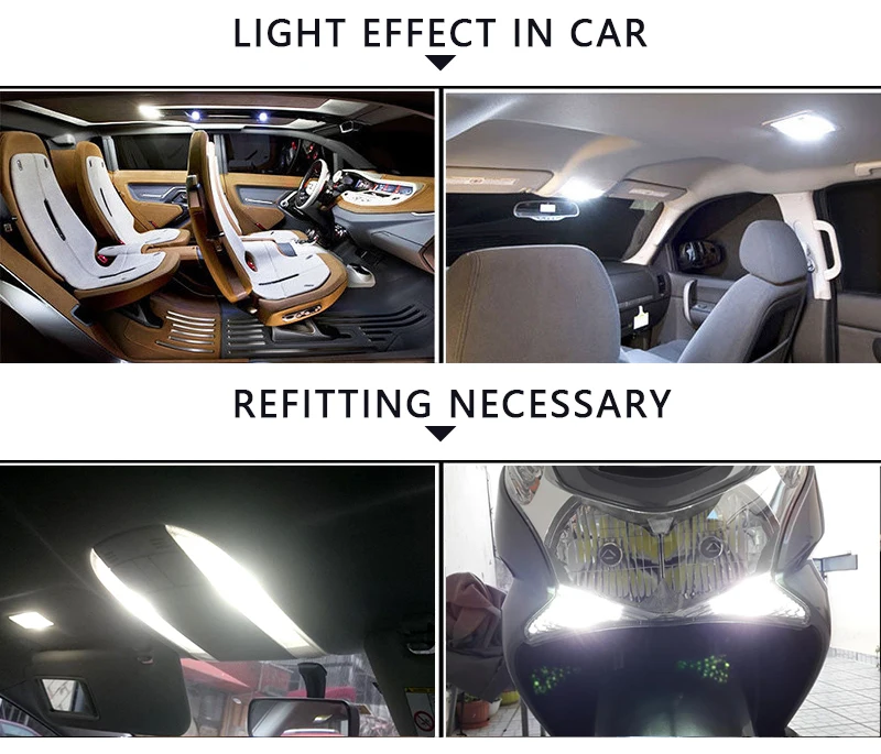 2x автомобиль светодиодный 2018 новые W5W led T10 cob стекло автомобиля светильник со