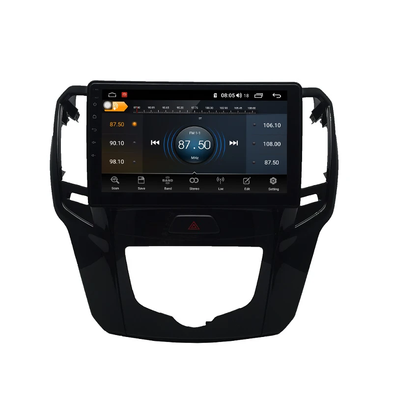 Автомобильный gps Android 9,0 8-ядерный 4/64G для 2012- GreatWall M4 все гольфкарты оснащены Радио BT DSP поддержка WI-FI 4G интернет Carplay и SWC