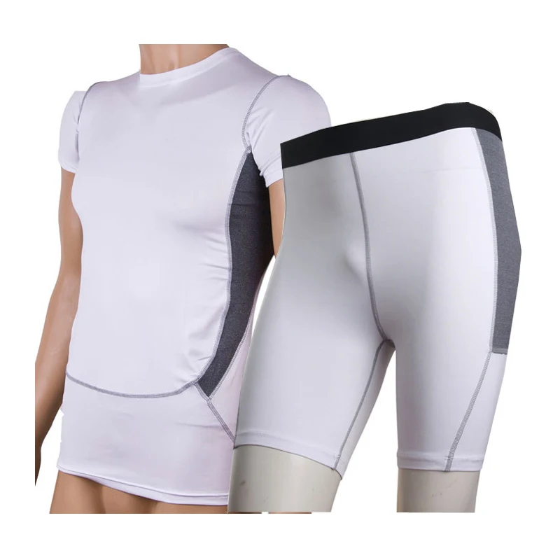 

Fanceey Sports Men Suit Gym Fitness Clothing Running Suit Sport T Shirt Shorts Tights Fitness Training Sweatshirt Sport Sets