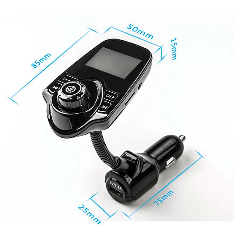 Bluetooth 3 0 + EDR 5 V 2.1A USB телефон Зарядное устройство Беспроводной автомобильный