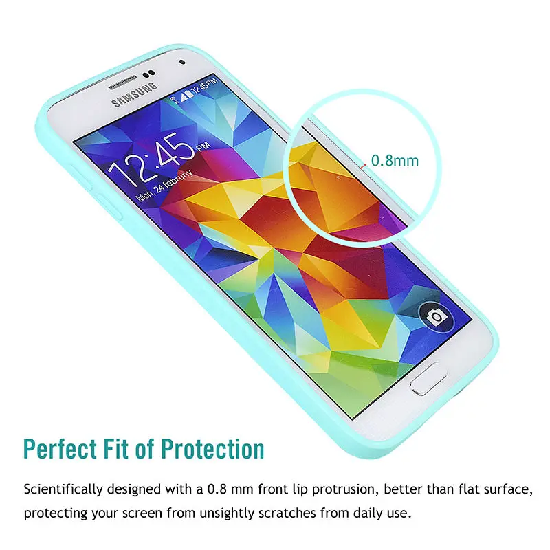 Soft Silicone TPU Candy Color Case for Samsung Galaxy S5 S 5 SV i9600 G900F Neo SM-G903F G903 Duos G9006 G9006V Cover Capa |