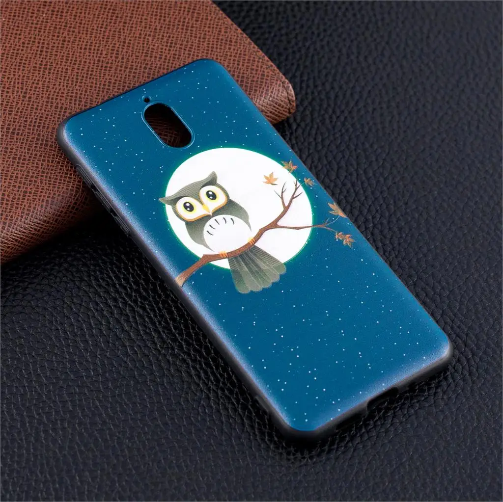 Dulcii for Nokia 3.1 case tpu Pattern Printing Embossed TPU Case cover capa fundas coque |