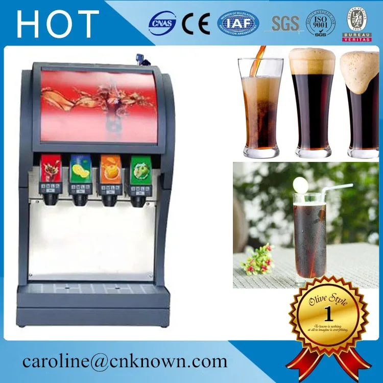 

Commerical fountain R410a 4pcs valves dispenser coke