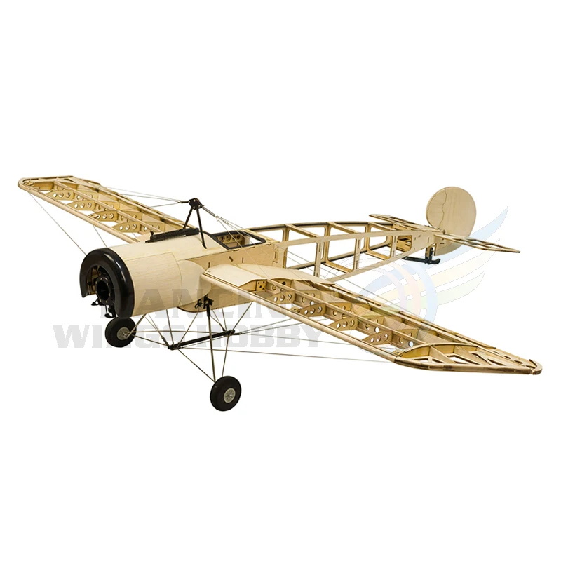 1 2 м Fokker E RC самолет Balsawood лазерная резка разобранный деревянный EP мощность