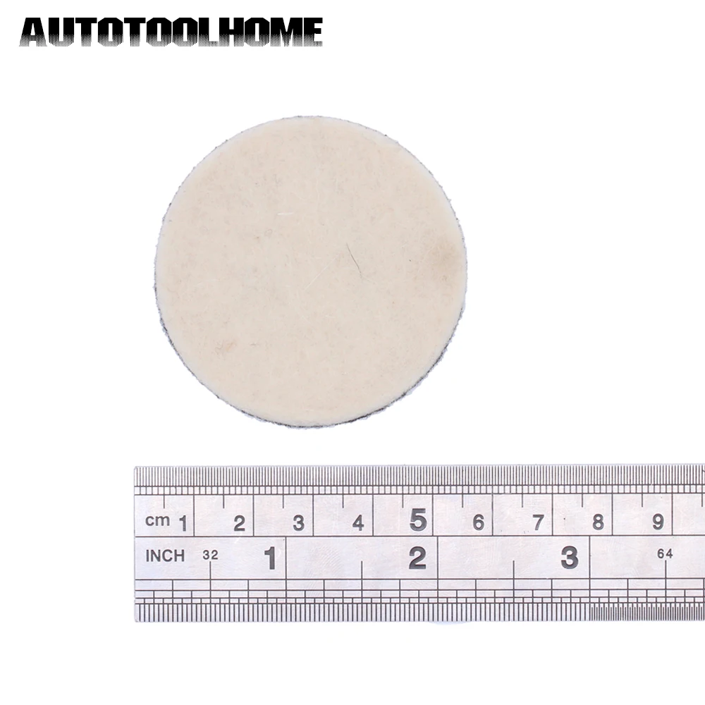 11pcs 2&quot 50mm Wool Felt Polishing Pad with 3mm Mandrel Grinding Buffing Wheel For Dremel 3000 Woodworking Tools Accessories |