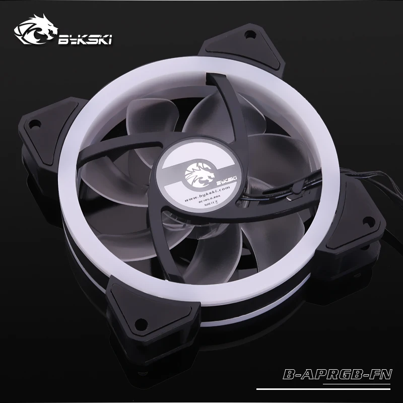 Bykski апертура RGB чехол вентилятор красочный RGB светильник круг 12 см вентилятор 12 В AURA B-APRGB-FN