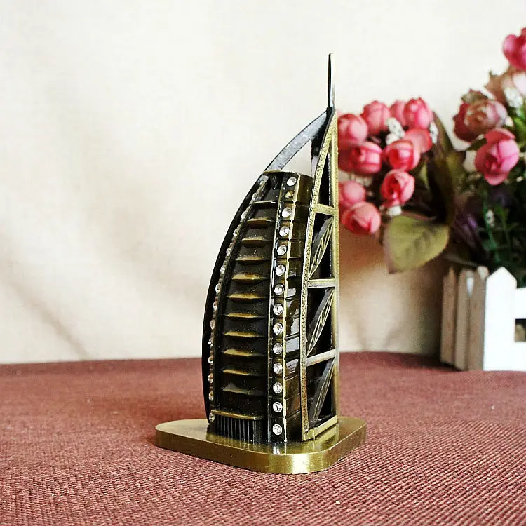 Burj Al Arabic Hotel металлическая модель для дома|souvenir| |