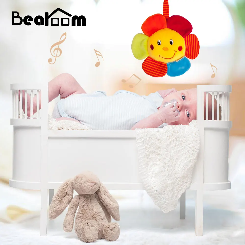 Bearoom погремушка музыкальные игрушки для малышей мобильная детская коляска