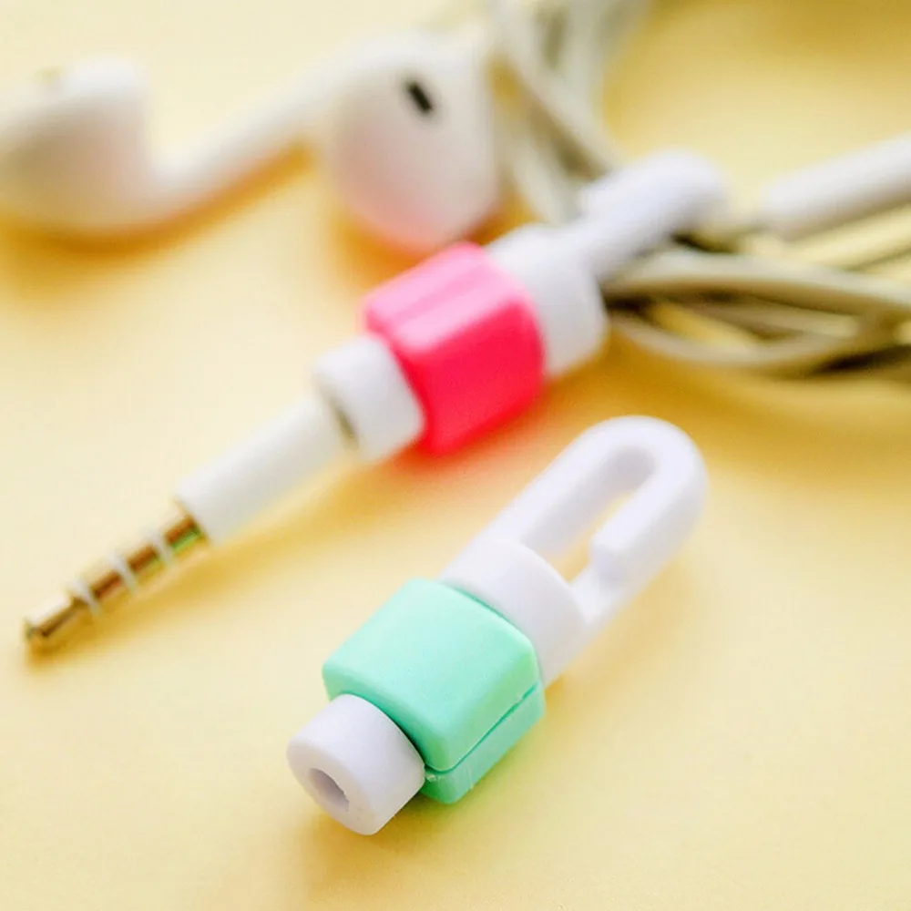 2 шт./компл. USB-устройство для намотки кабеля зарядное устройство протектор