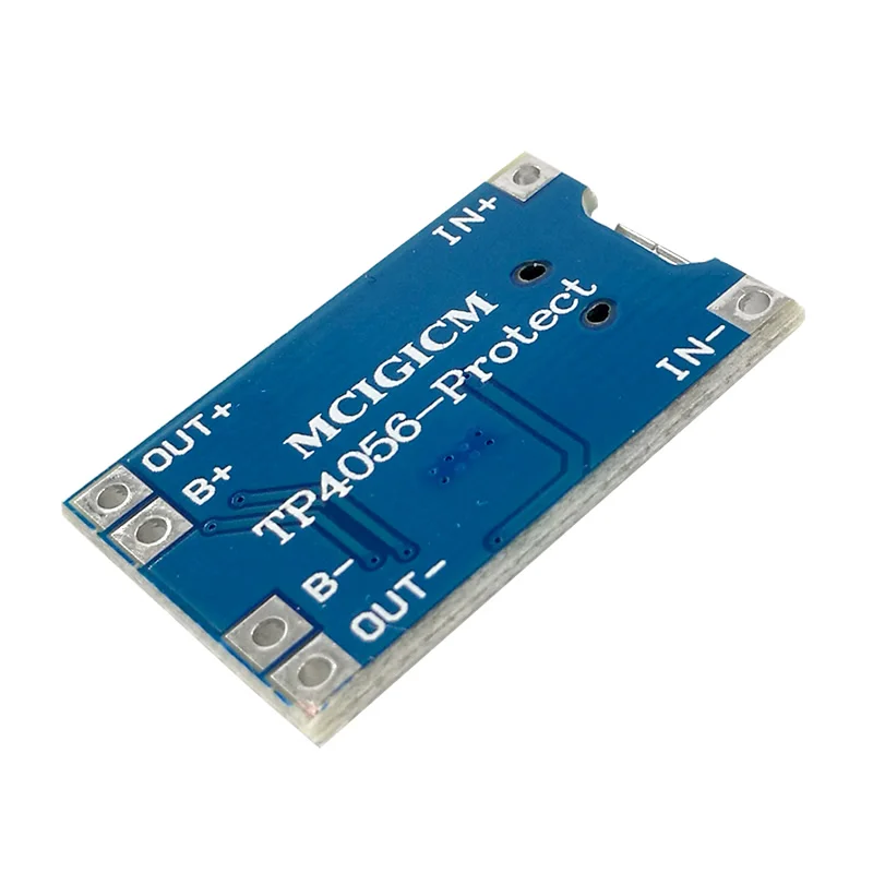 MCIGICM 5 шт. Micro USB 5 в 1A 18650 TP4056 модуль зарядного устройства литиевой батареи зарядная плата с защитой двойные функции 1A li-ion
