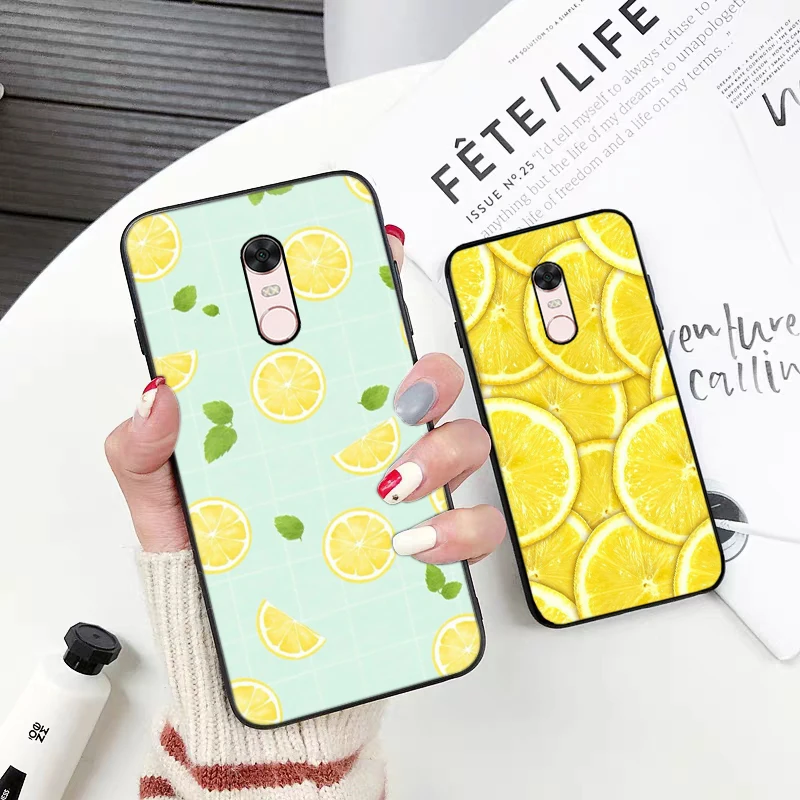 Силиконовый 3D чехол Lavaza с арбузом лимоном для Xiaomi Redmi 4A 4X 5 5A 6 6A 7 7A 8 8A K20 Pro Plus S2