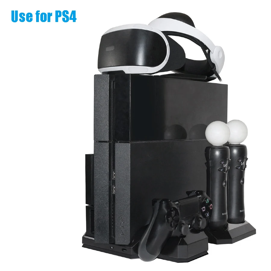 Многофункциональная Вертикальная охлаждающая подставка для PS4 Pro Slim & PS VR