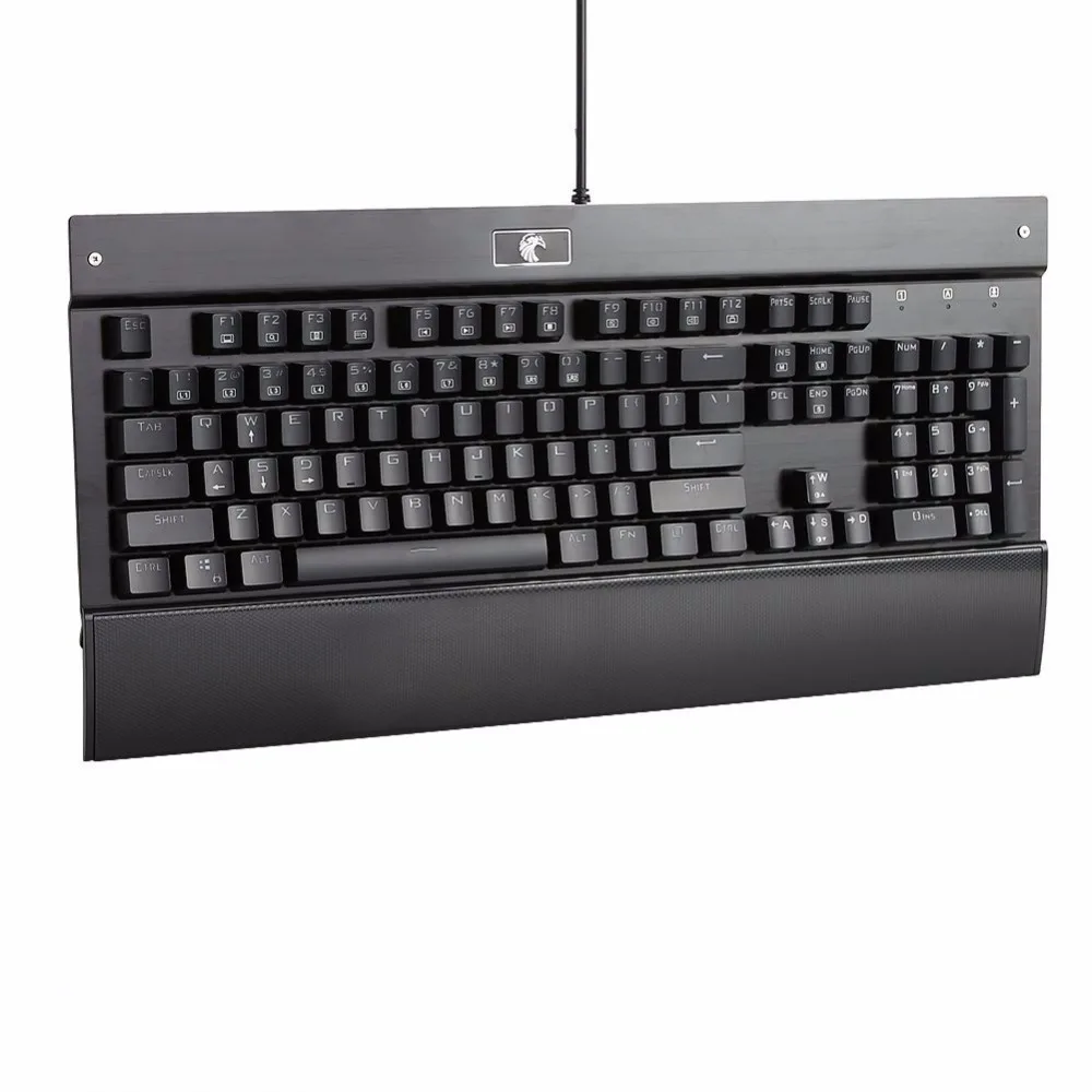 Механическая игровая клавиатура Z77 Eagle Белый светодиодный Отсоединяемый браслет