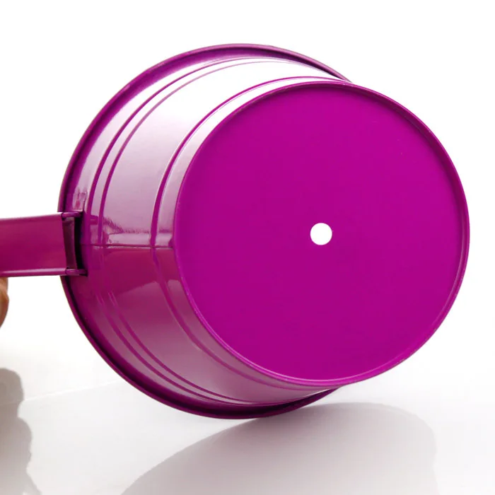 Multicolour flower pot metal hanging pots disassemblability balcony bucket | Flower Pots &amp Planters