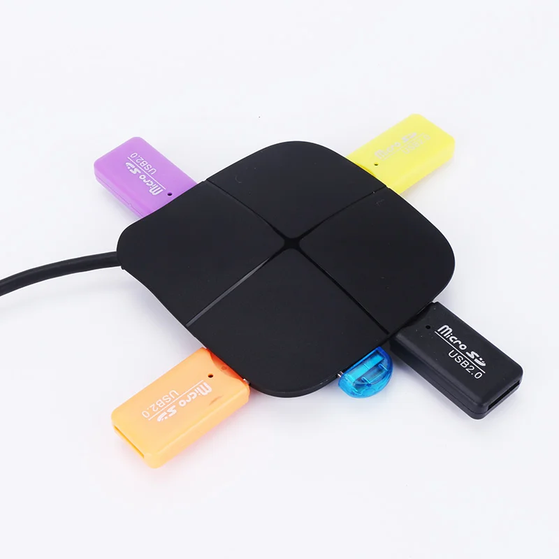 Многофункциональный Высокоскоростной USB 3,0 концентратор комбинированный сплиттер адаптер дышащий светодиодный зарядное устройство+ внешний микро порт питания