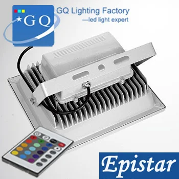 

4pcs/lot floodlight floodlights projectors luminaire lighting lamp RGB LED flood light 100w 70w 20w 50w 10w 30w