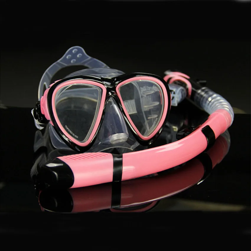 Профессиональные маски для дайвинга плавательные ласты с трубкой подводная