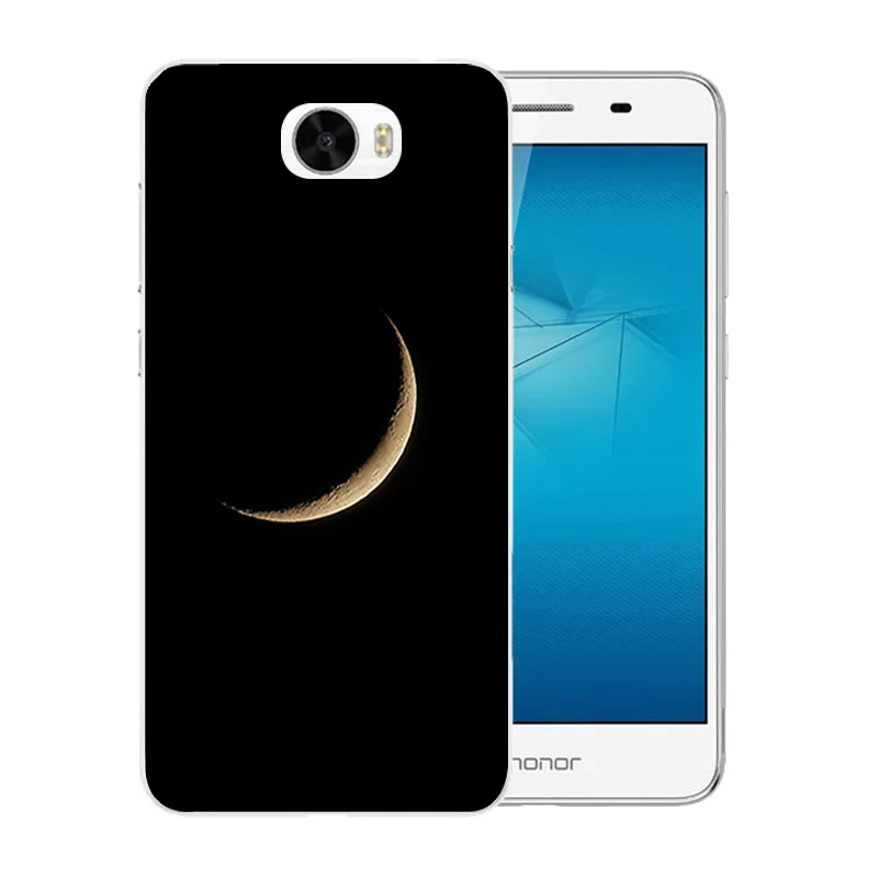 Мягкий чехол из ТПУ 5 0 дюйма для Huawei Y5ii Y52 телефона с изображением космоса мира
