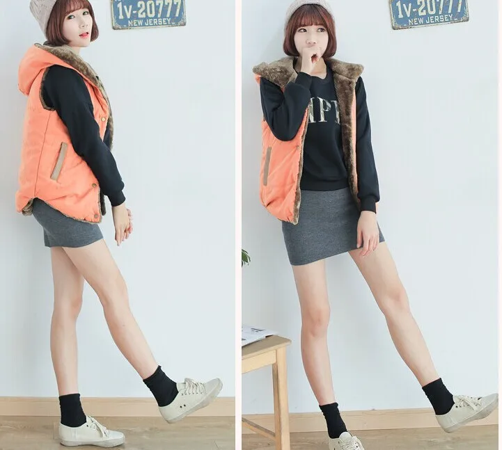 Универсальный утепленный флисовый жилет с капюшоном стеганая куртка женский