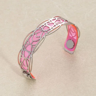 Кремо модные открытые браслеты/браслет набор для женщин Bijoux Yoiumit ювелирные изделия из нержавеющей стали сменные кожаные браслеты