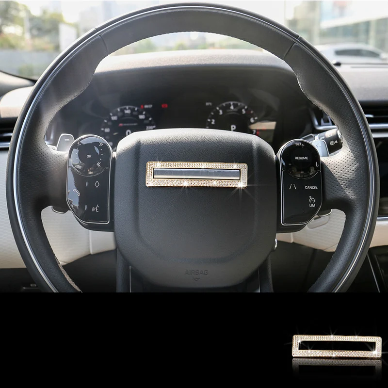 Автомобильные аксессуары интерьера автомобиля Золотой бриллиантовый стиль