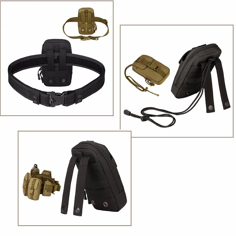" EDC, тактическая Сумка Molle, оригинальная посылка, пояс для ношения, кошелек, для спорта на открытом воздухе, военная сумка для инструментов, мессенджер, Deporte Mochila