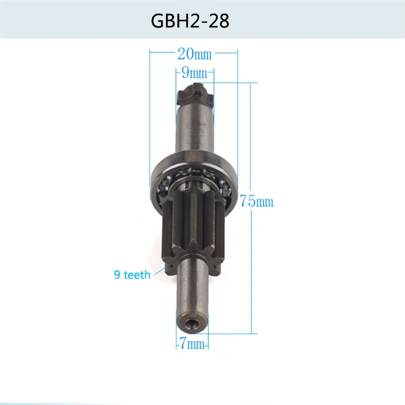 Сменный 9 зубчатый Электрический инструмент фотоэлектрический молоток для Bosch|for