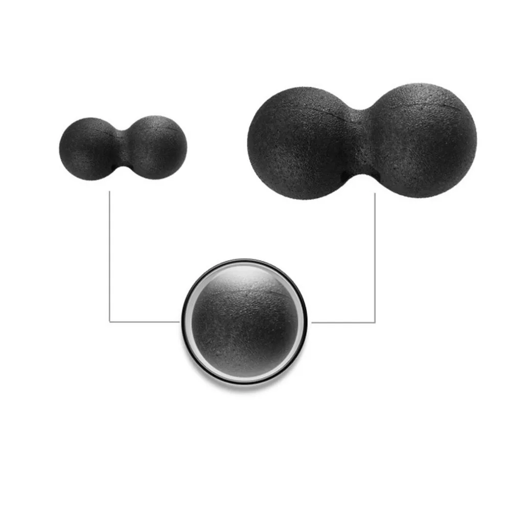 Myofascial релиз фитнес арахис Массажный мяч фасции массажер ролик Пилатес Йога форма