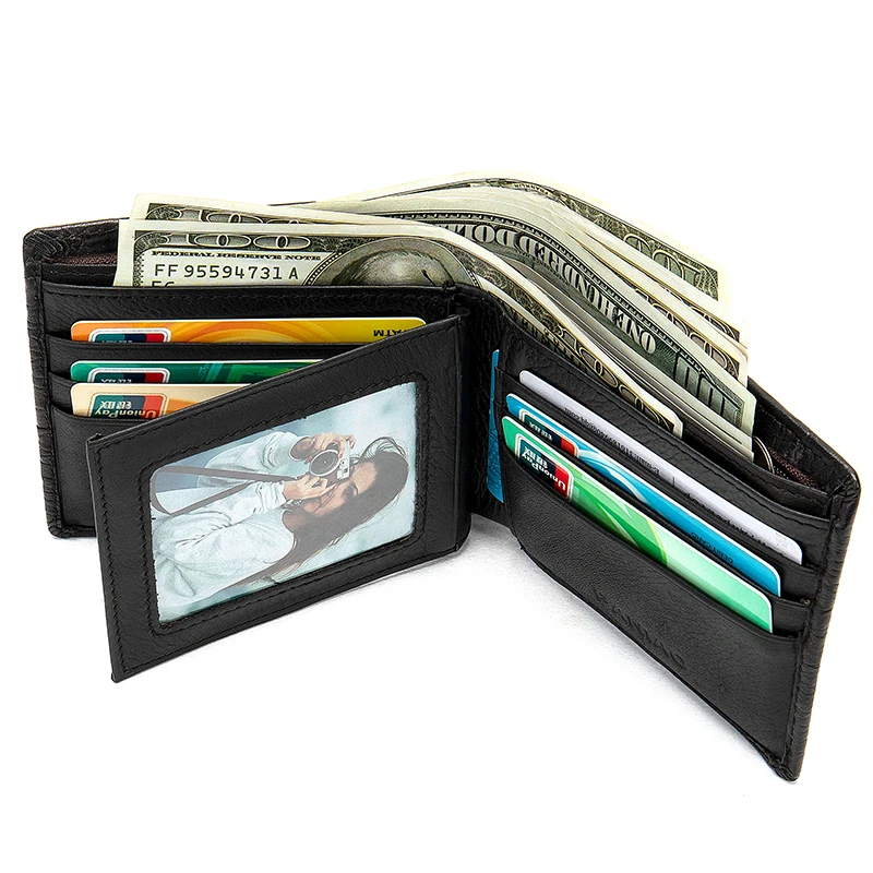 WESTAL мужской кошелек из натуральной кожи с рисунком аллигатора короткий тонкий