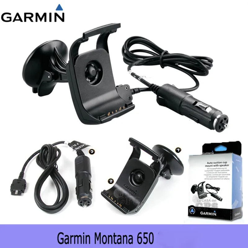 Оригинальный Автомобильный кронштейн gps Garmin Монтана 600 650 650t зажим