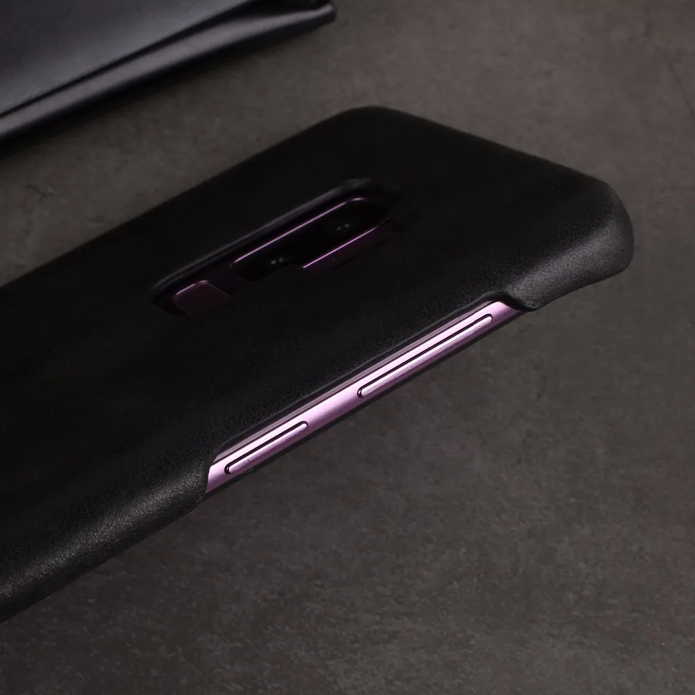 Натуральная кожа телефонные чехлы для мобильных телефонов Sumsung S9 PLUS ультра